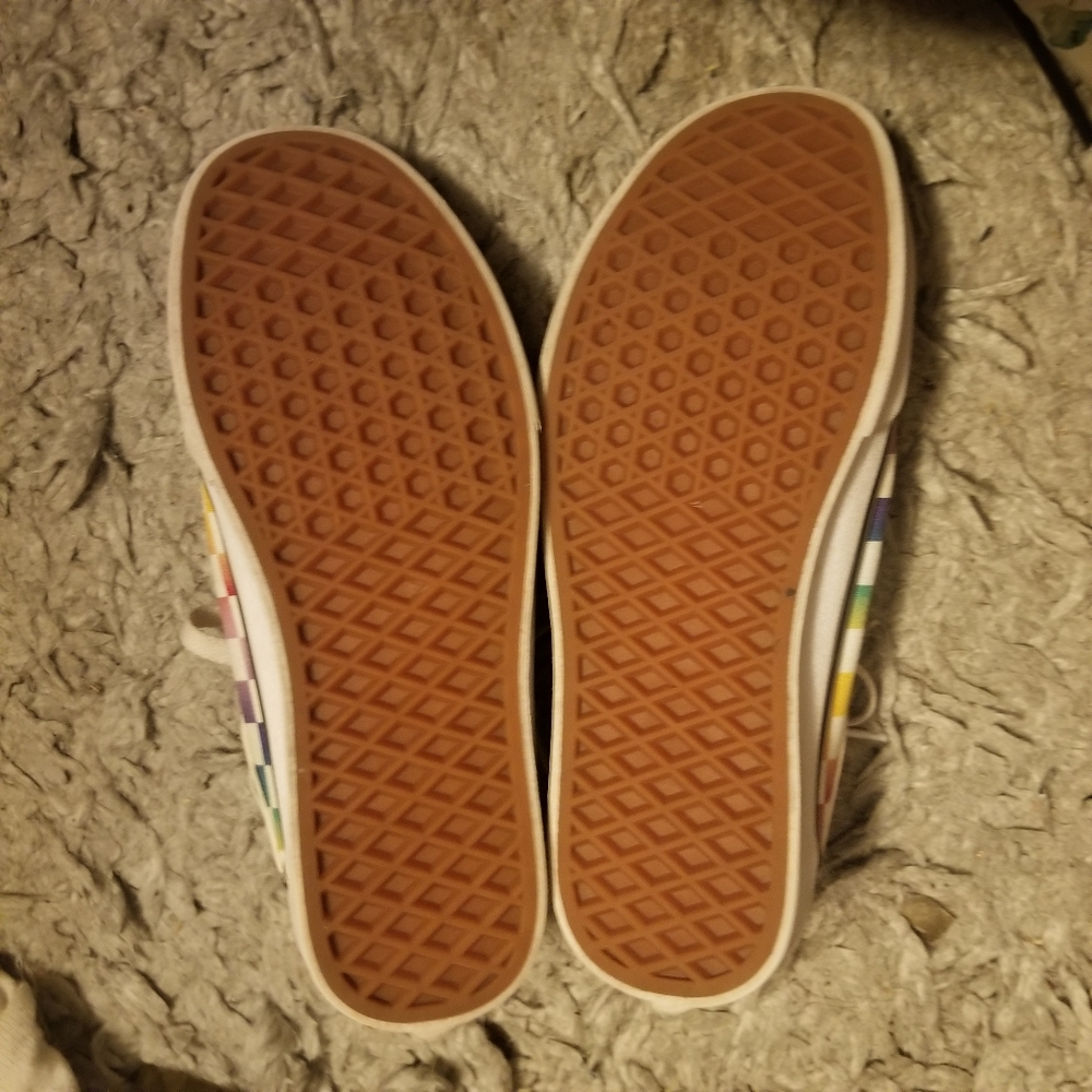 VANS WARD CHECKER SKATE SHOES - Picture 5 of 8